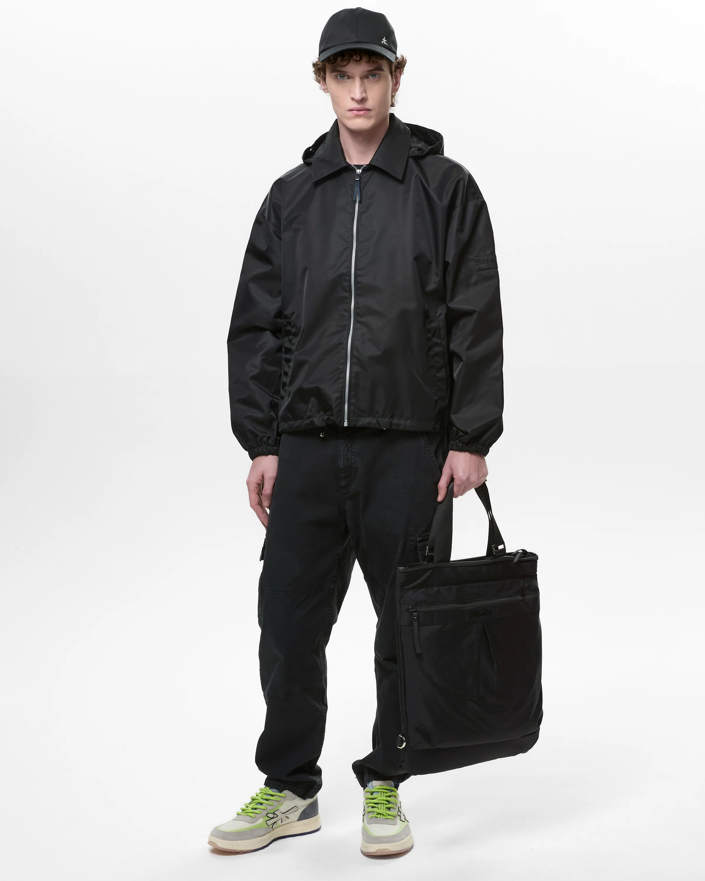 Blouson with Removable Hood Black - Image 2