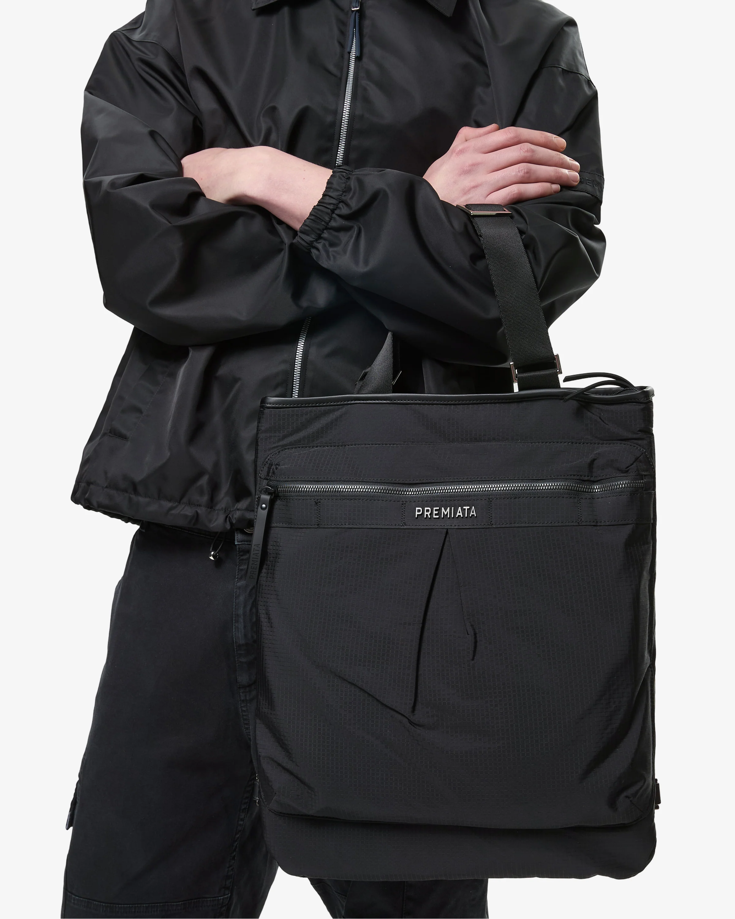 Blouson with Removable Hood Black - Image 4
