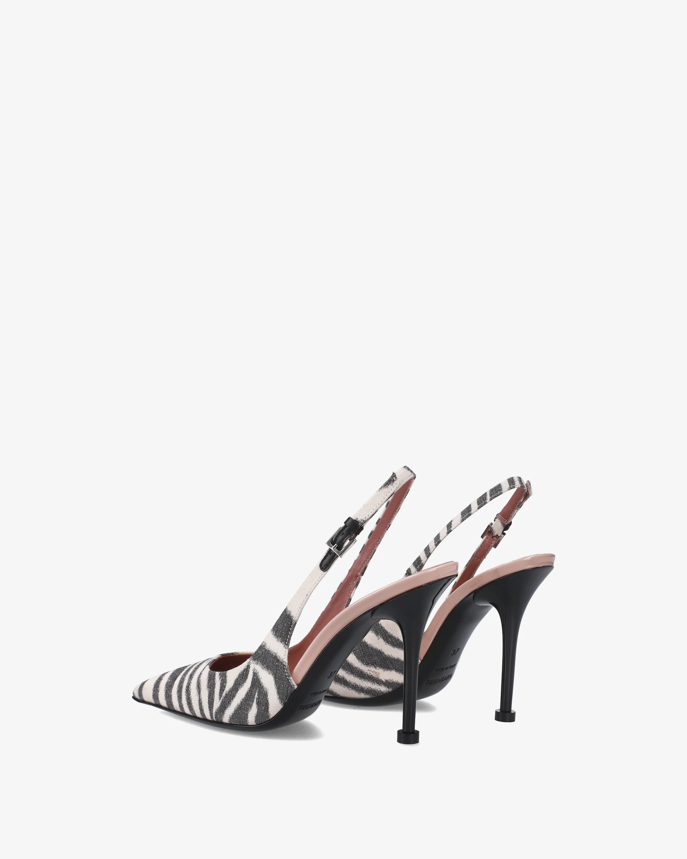 Zebra print slingback pumps - Image 5