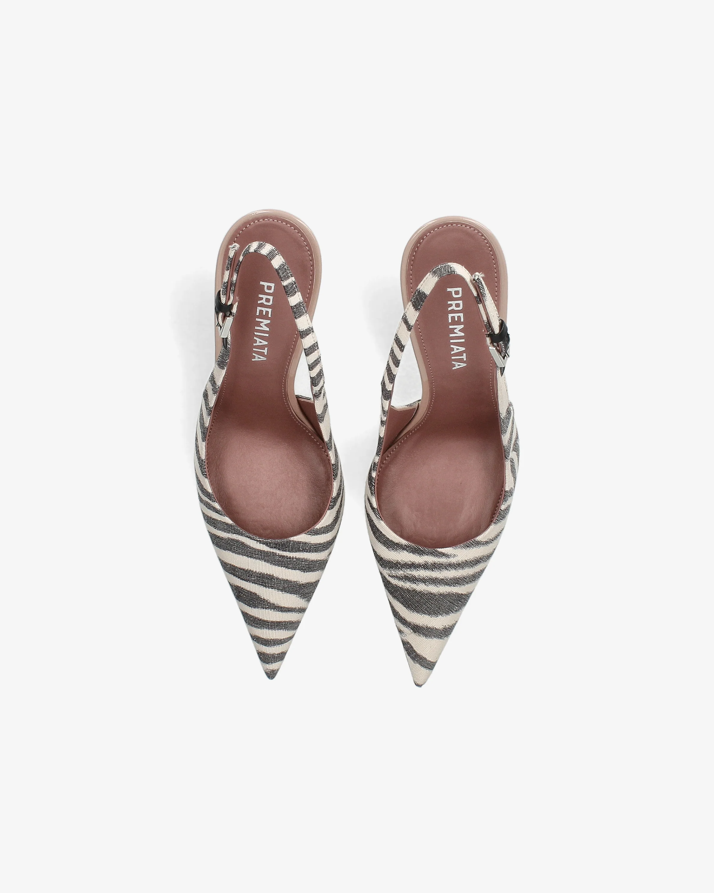 Zebra print slingback pumps - Image 6