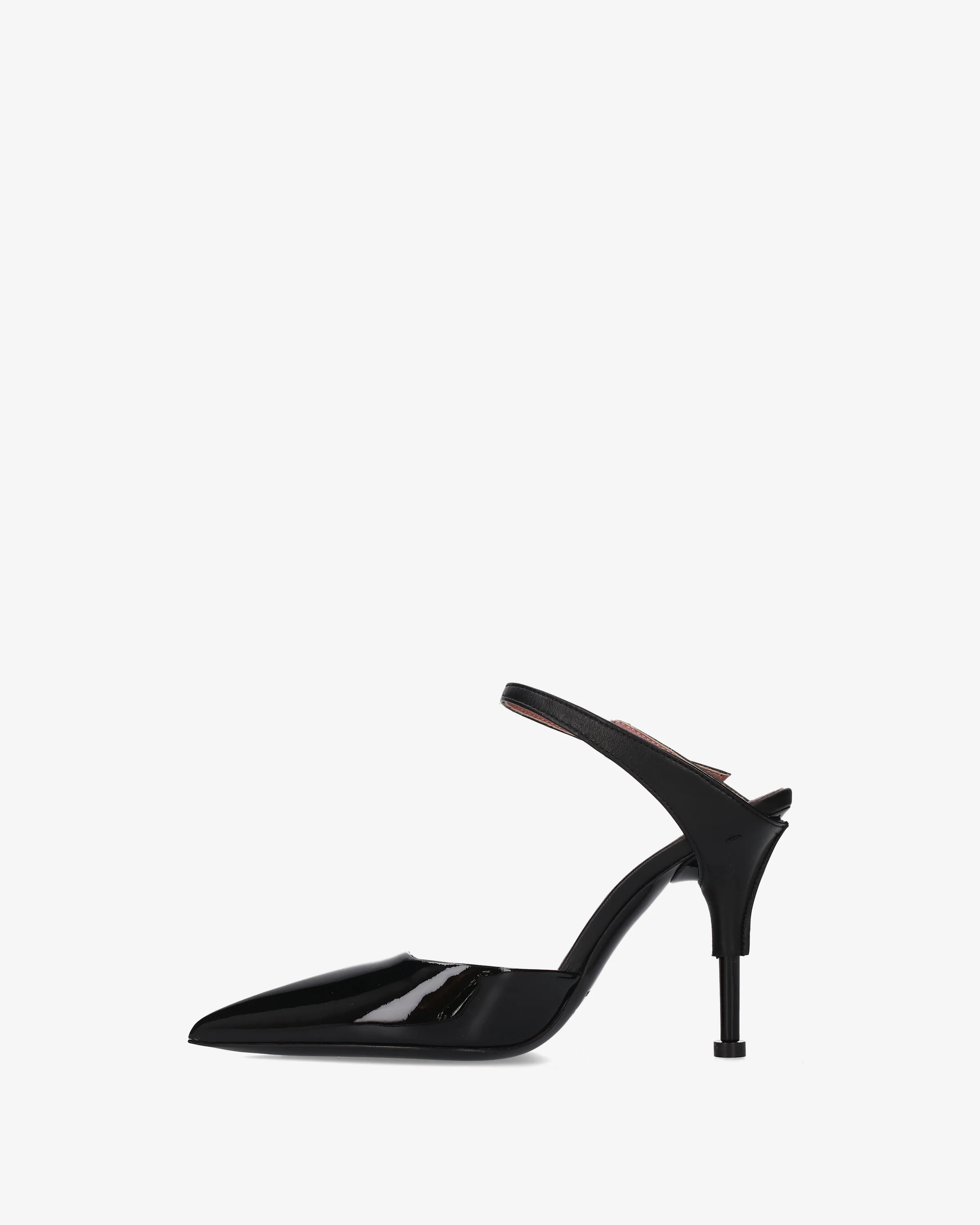 Décolleté slingback in vernice - Image 4