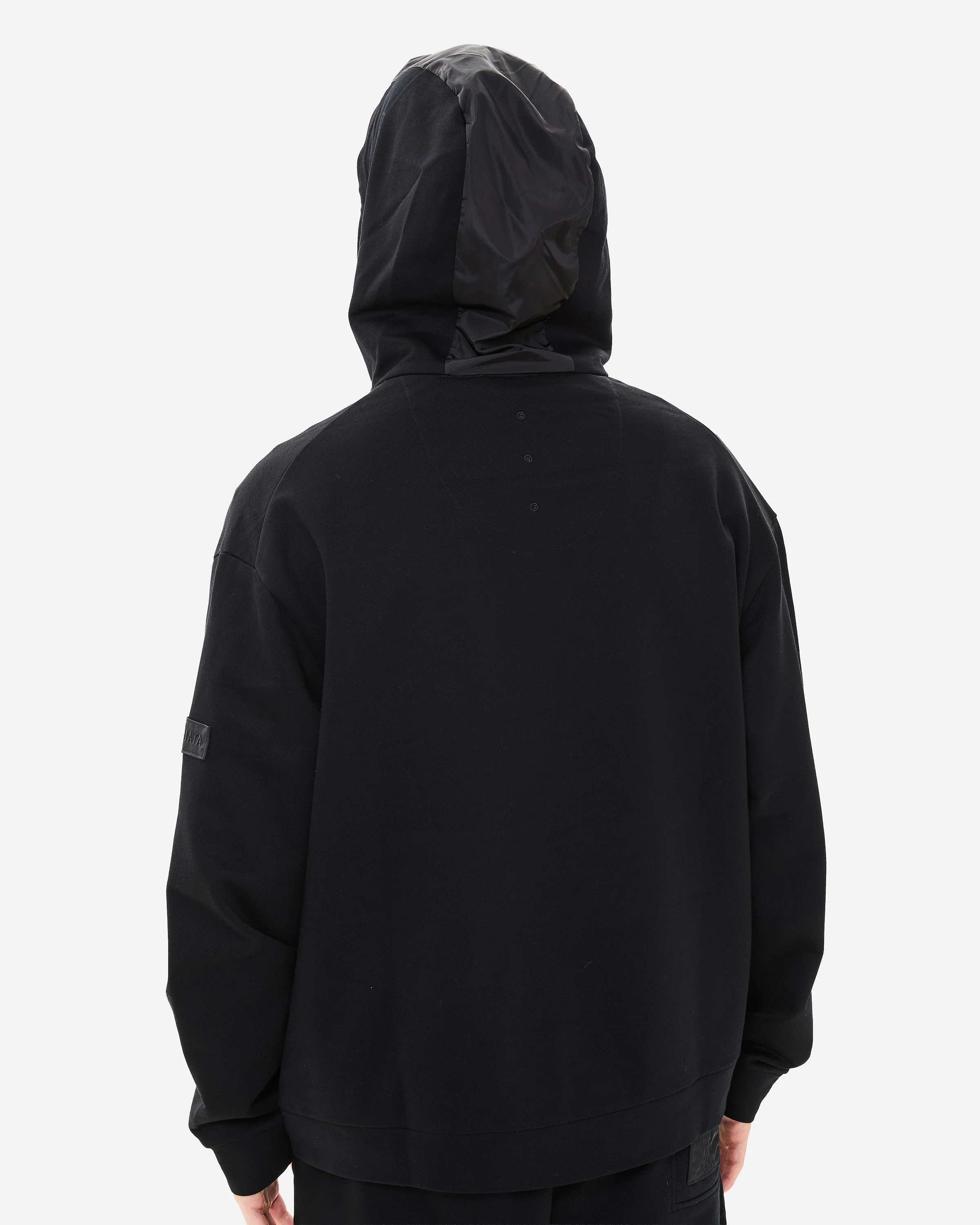 Cotton and nylon hoodie - Image 6