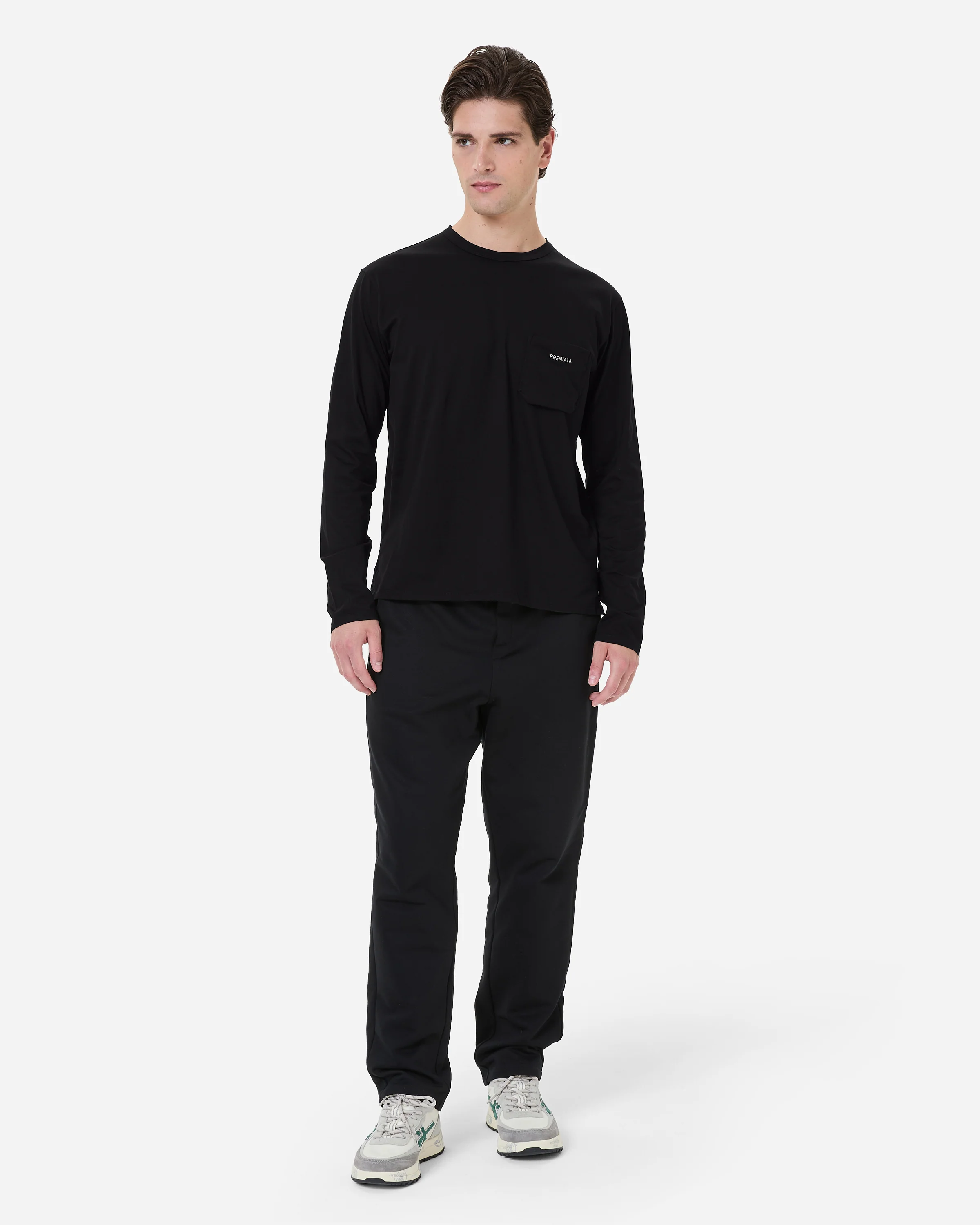 Long-sleeved cotton T-shirt - Image 7