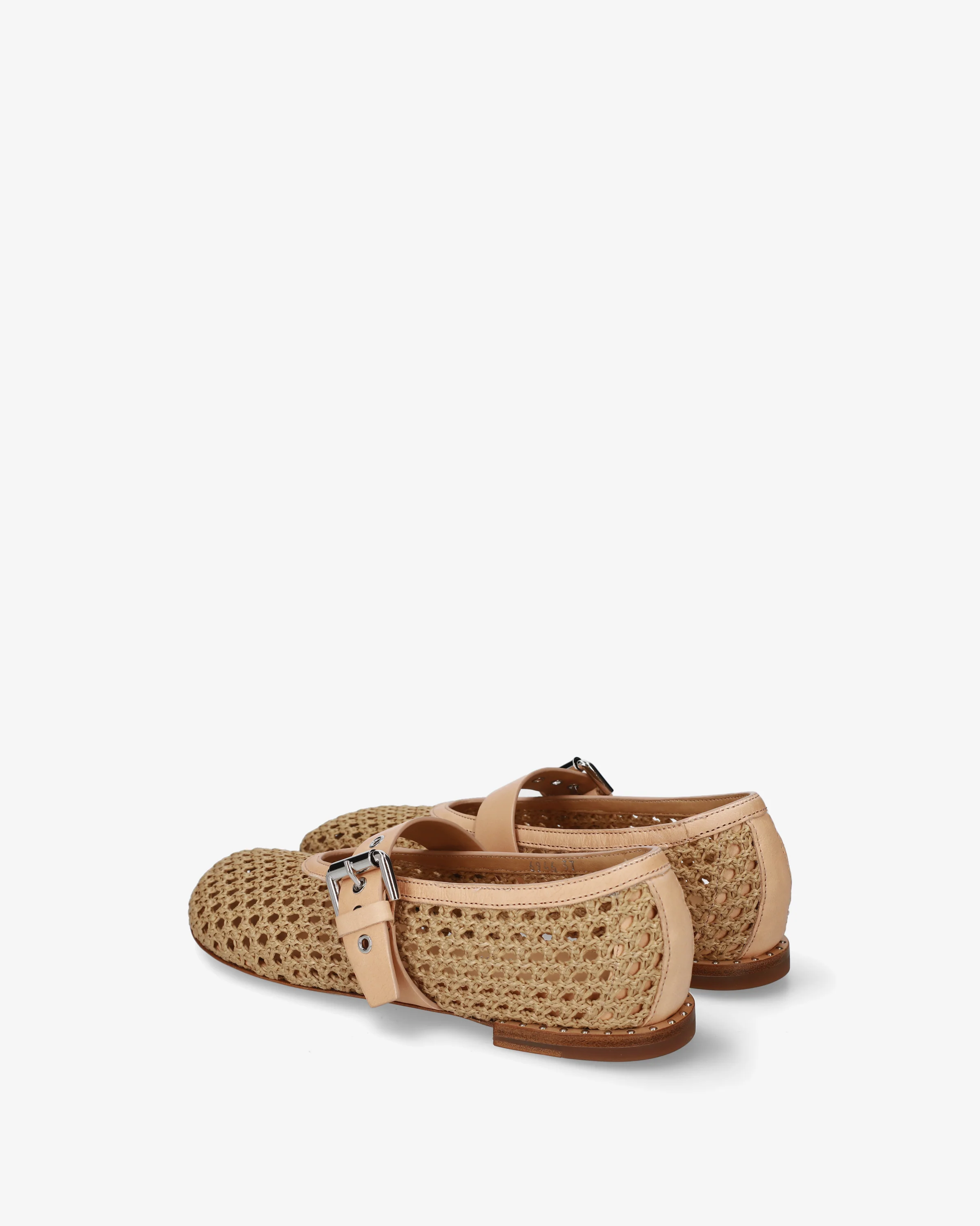 Mary Janes in rafia - Image 5