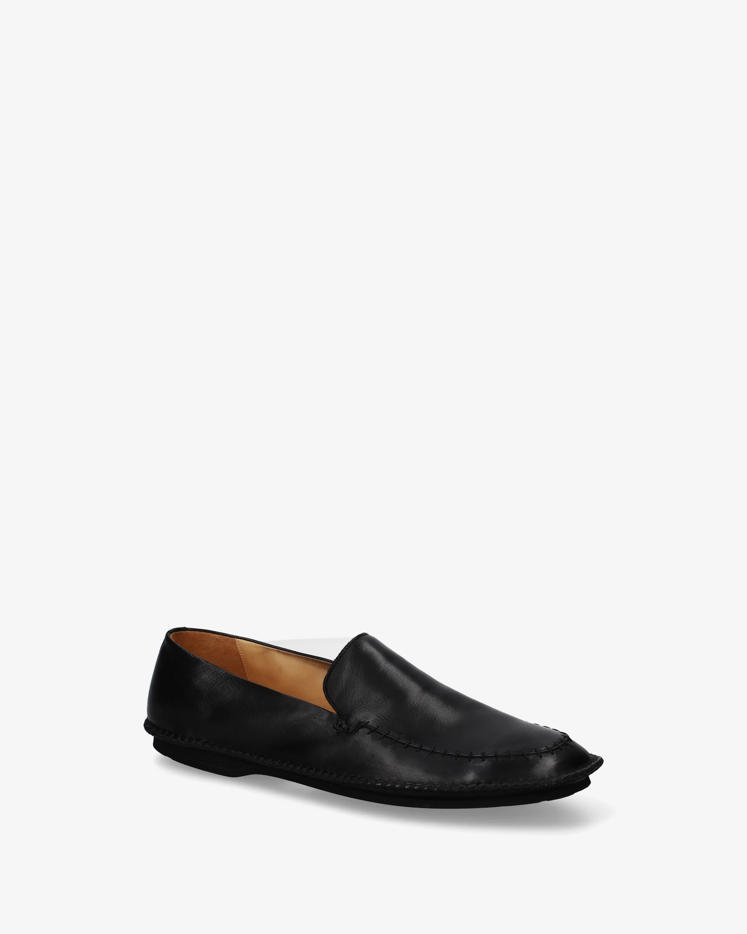 Structured leather loafers - Image 2