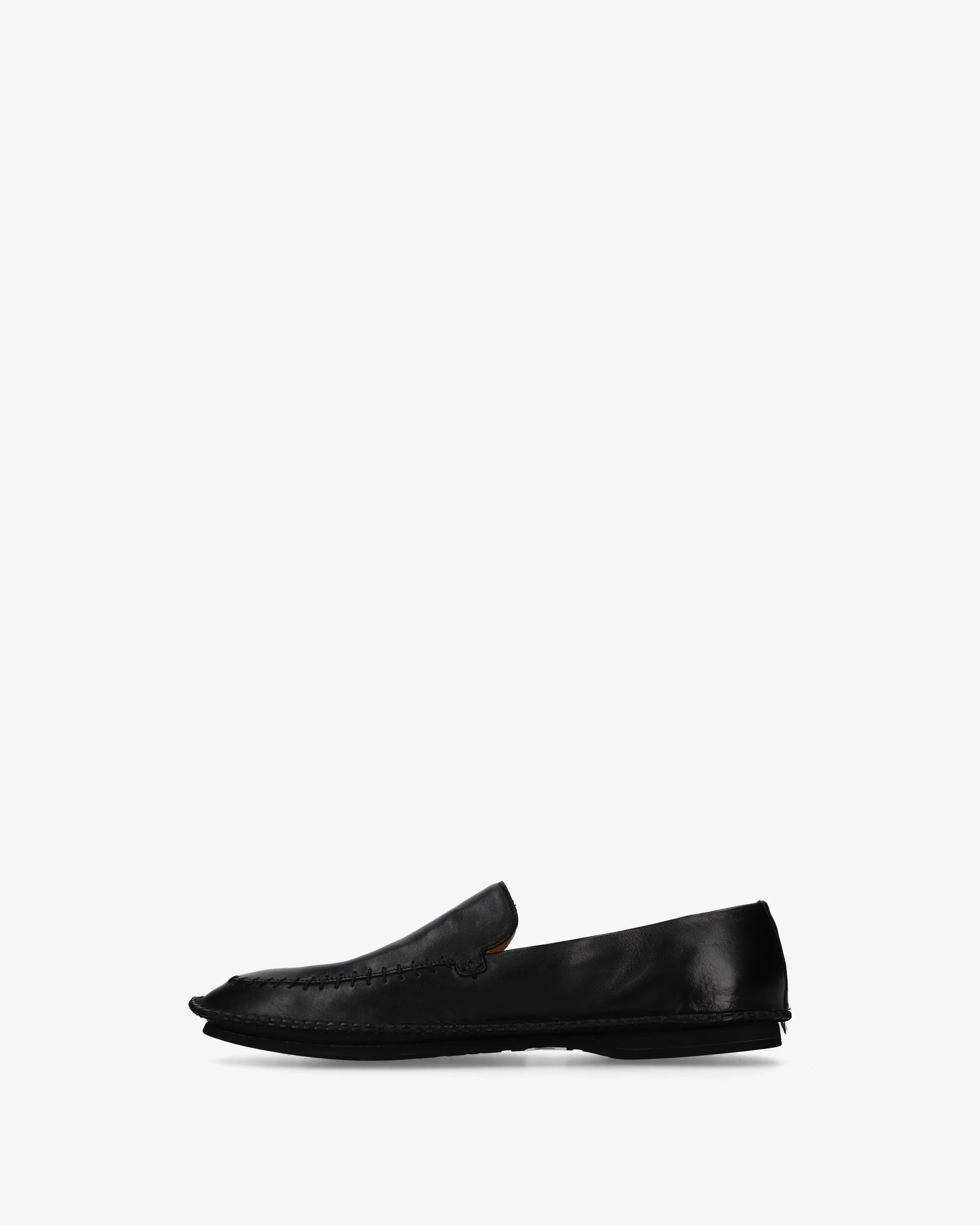 Structured leather loafers - Image 3