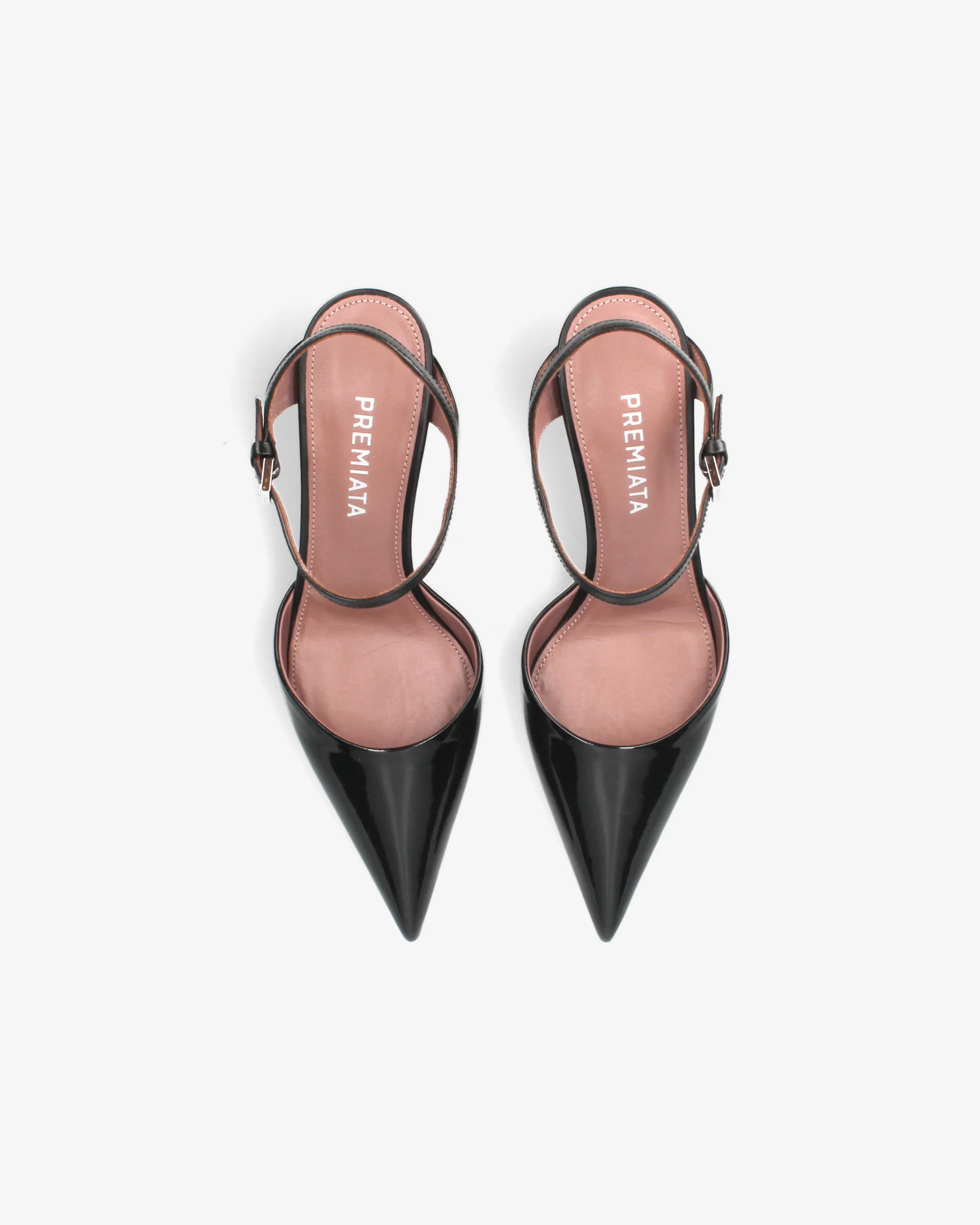 Patent leather slingback pumps - Image 6