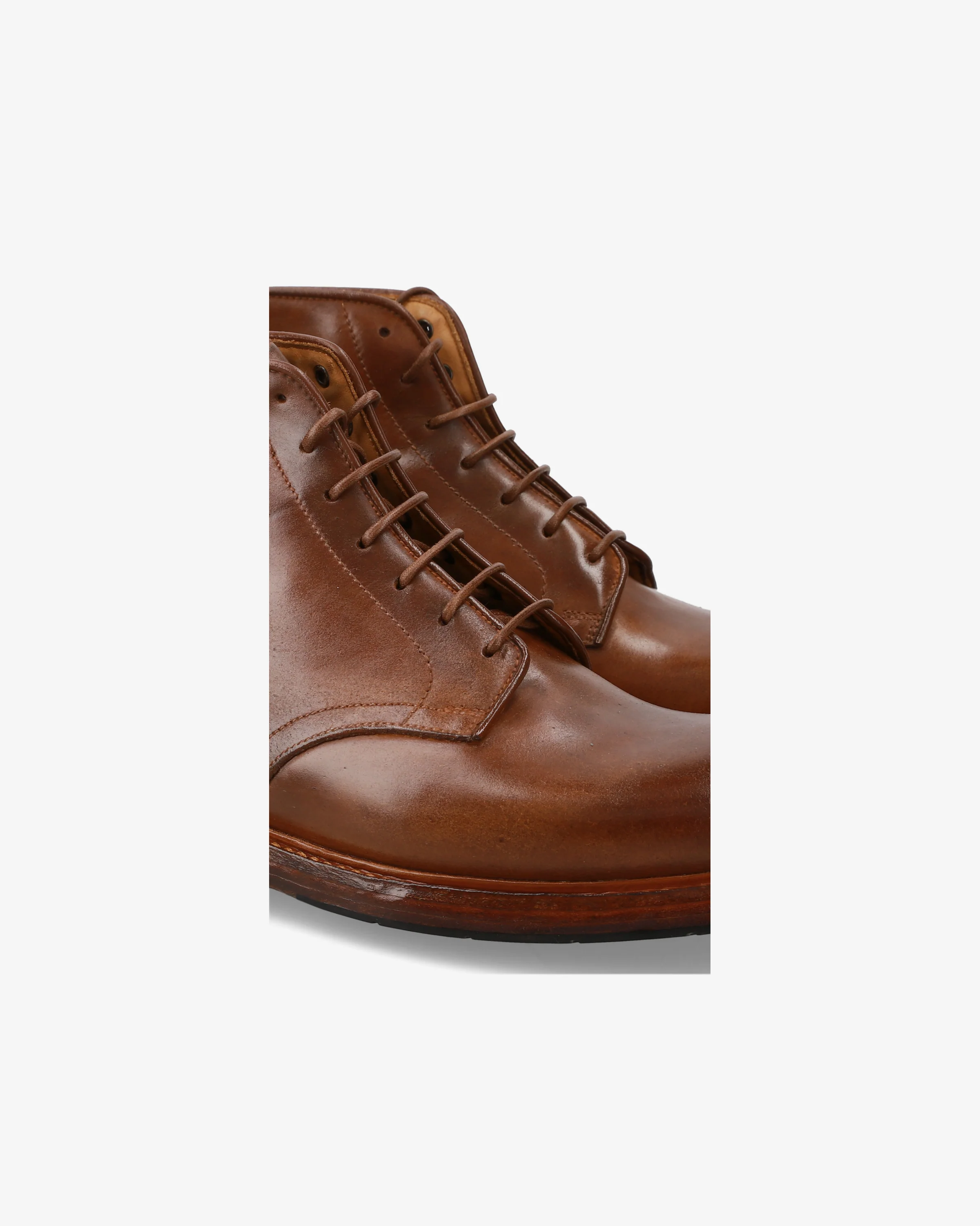 Ankle boots in Cordovan Brown - Image 6