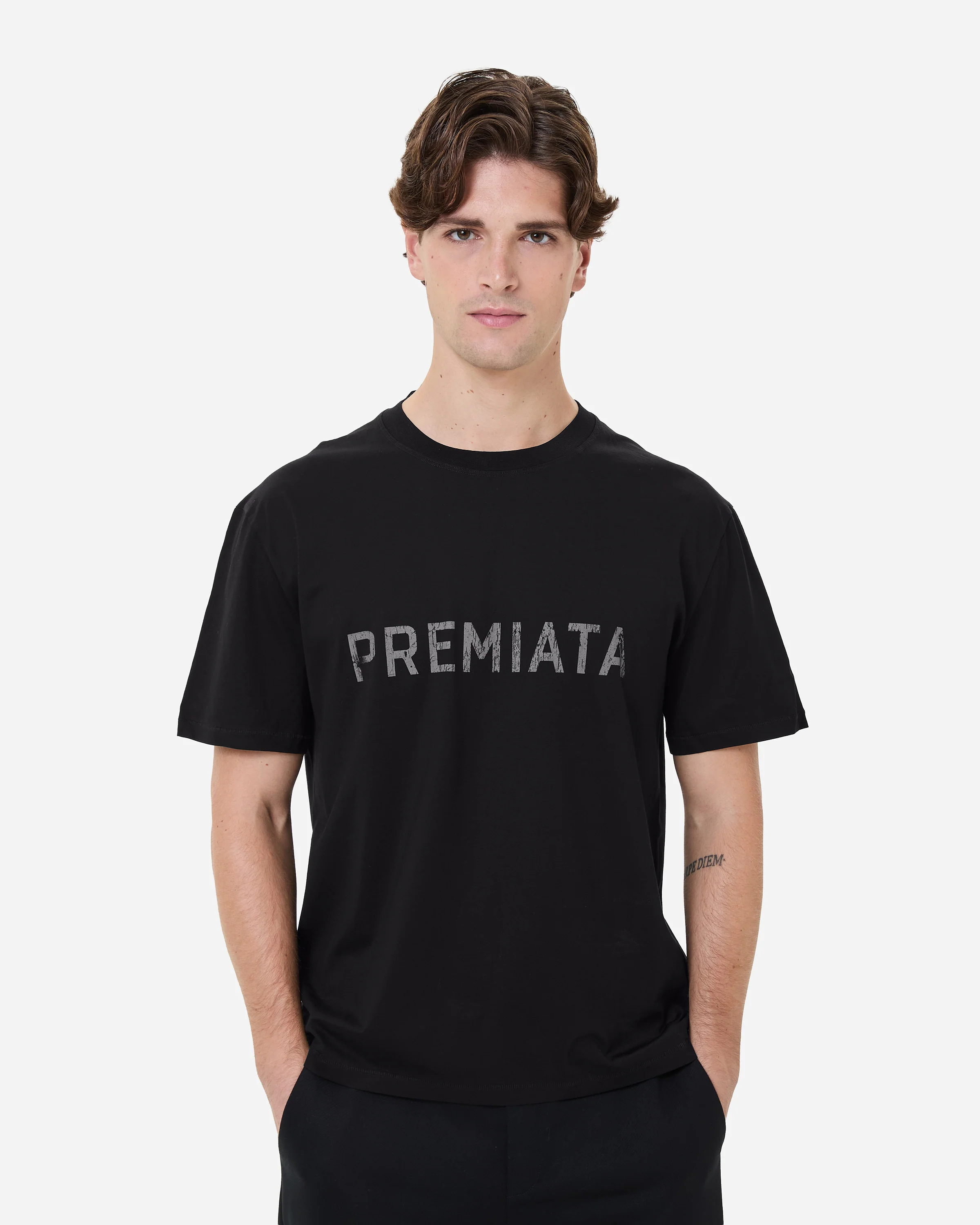 Cotton T-shirt with print - Image 5