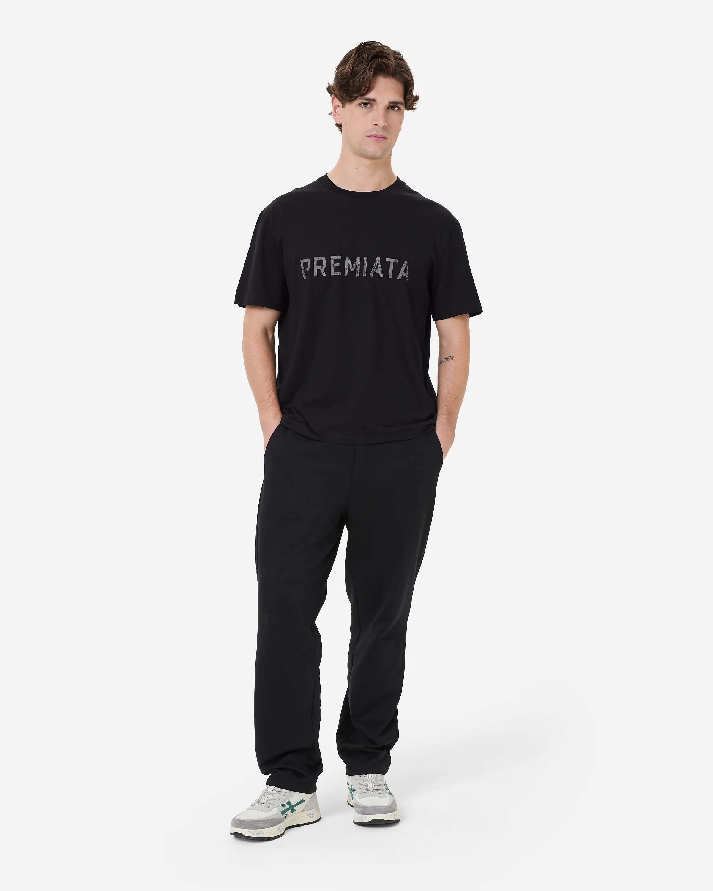 Cotton T-shirt with print - Image 7
