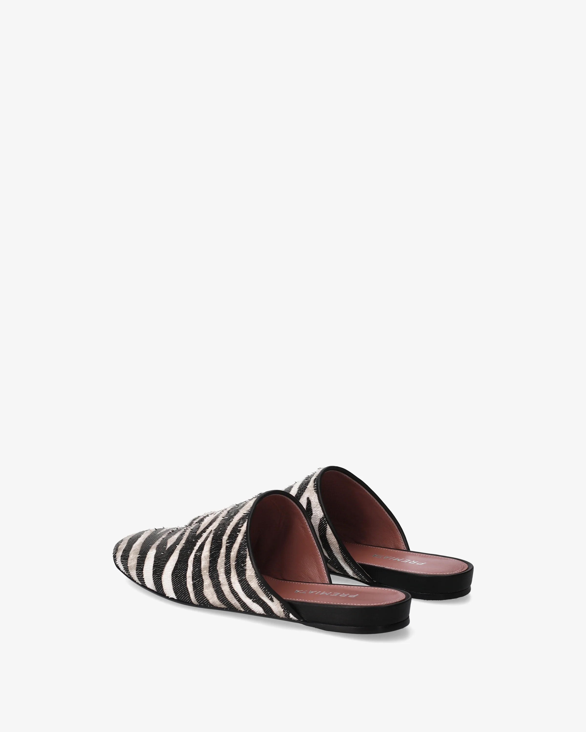Printed leather sabot - Image 5