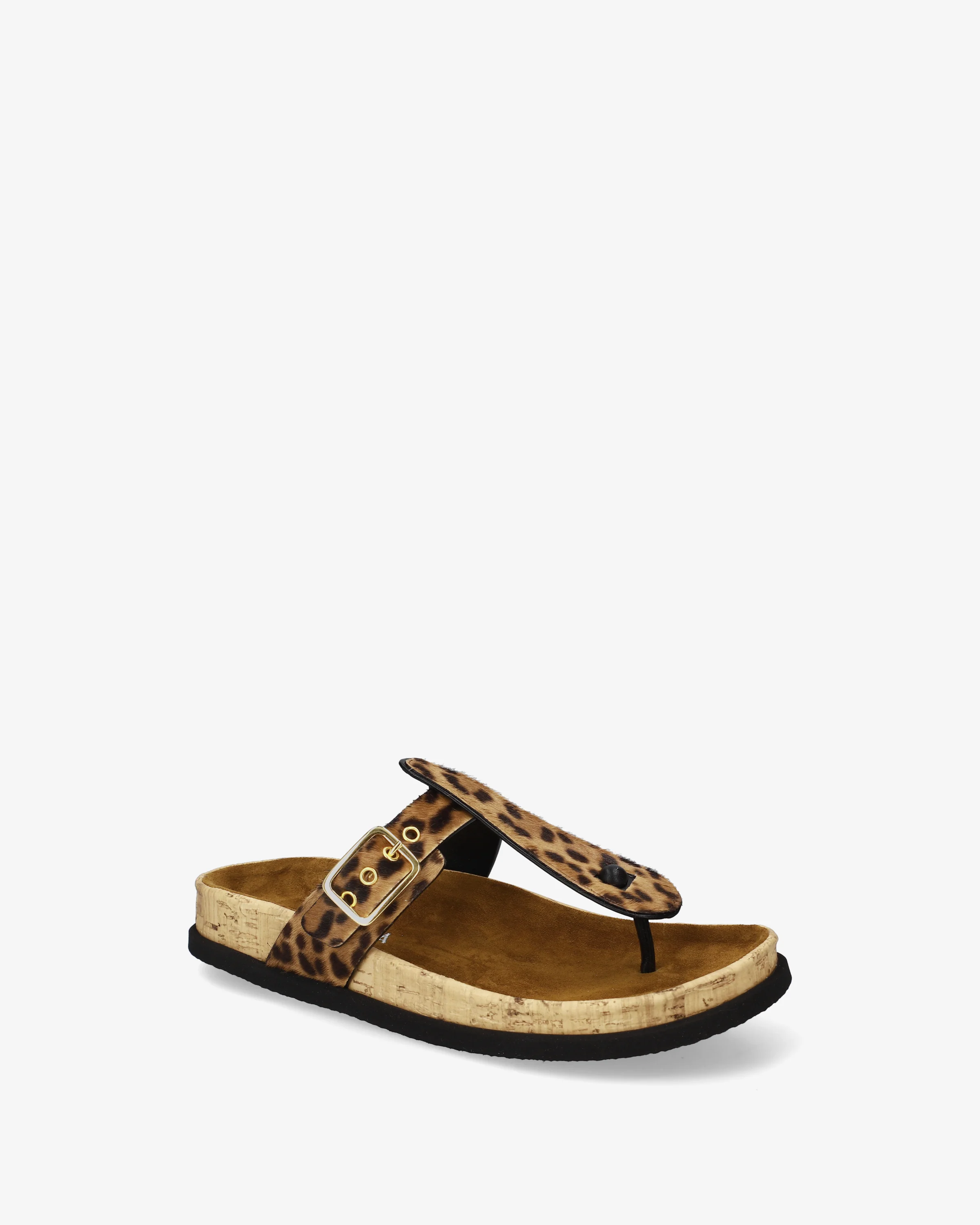 Animal-print buckle sandals - Image 2