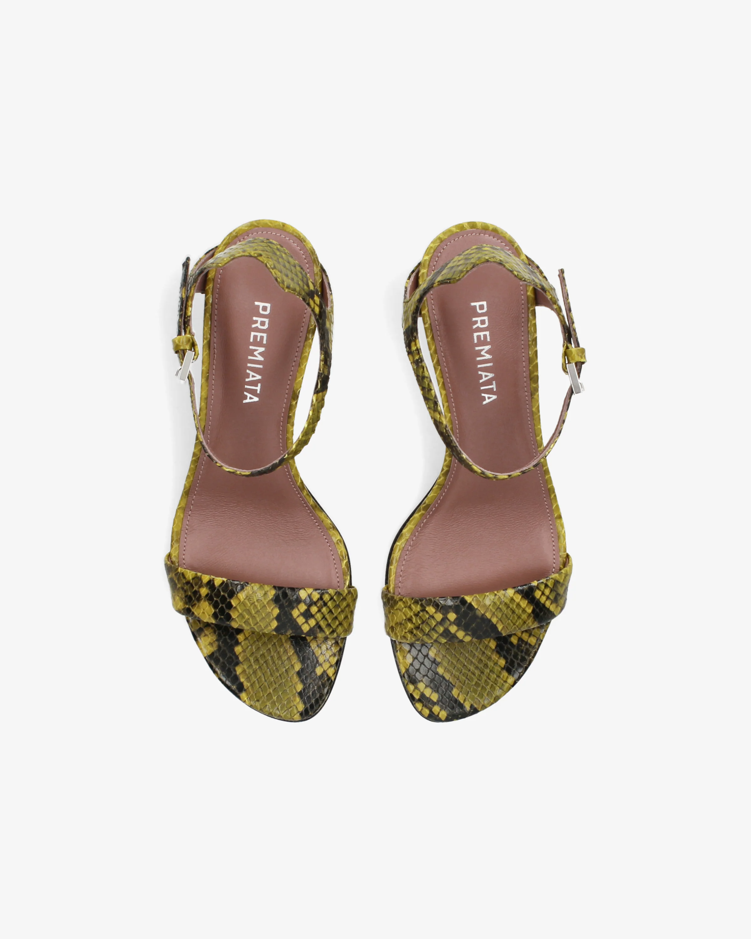 Python print leather sandals - Image 6