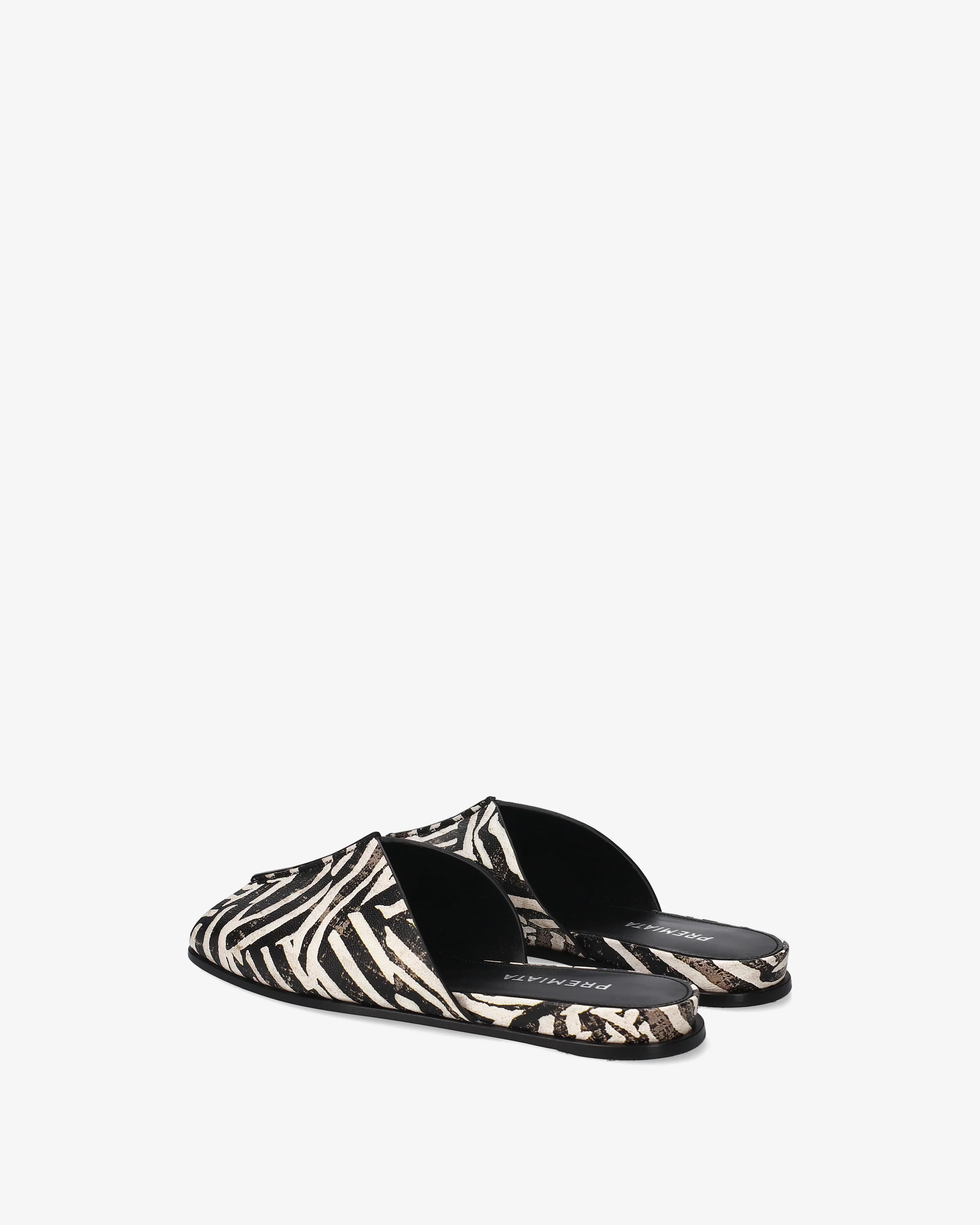 Printed leather sandals - Image 5