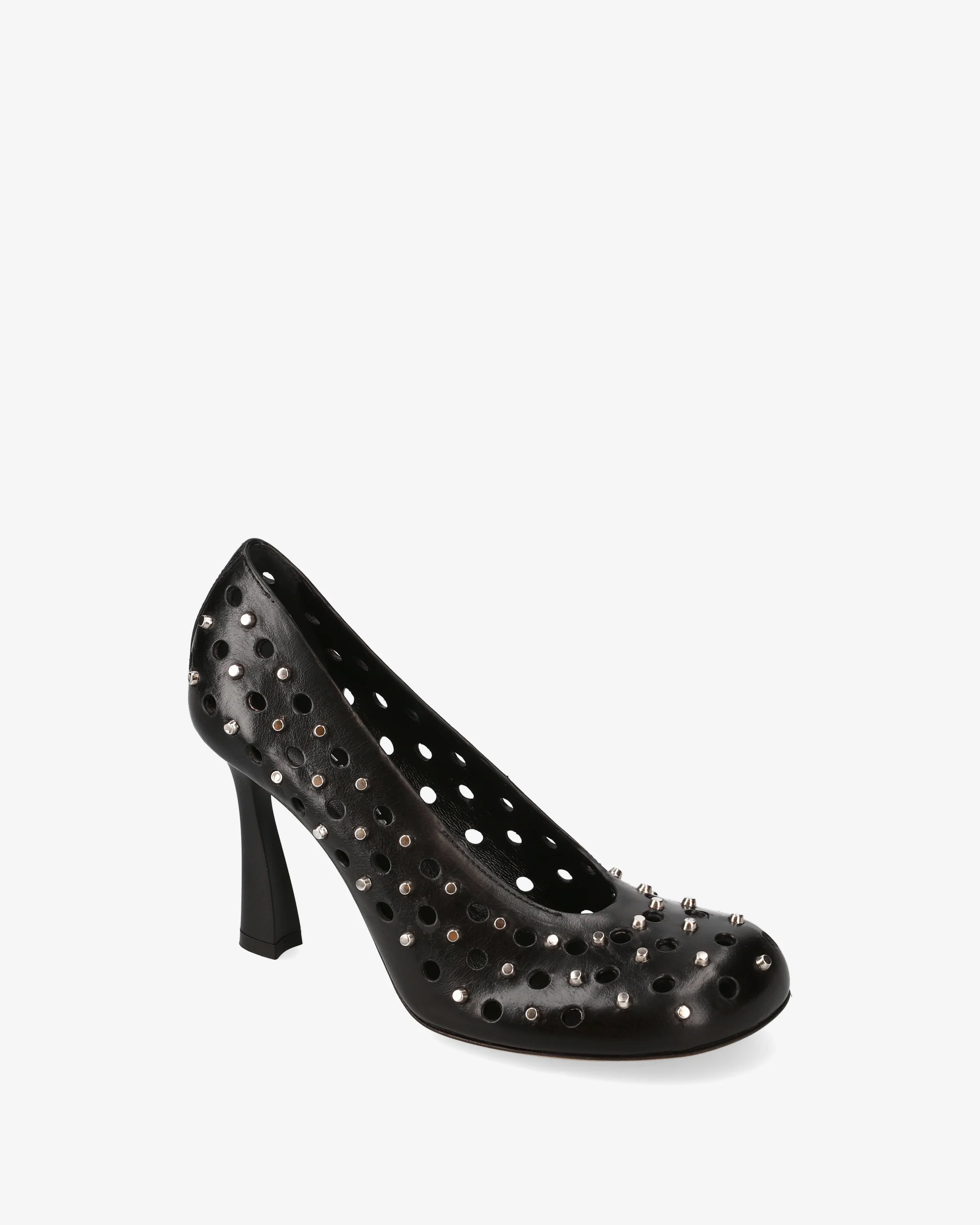 Studded calfskin pumps - Image 4