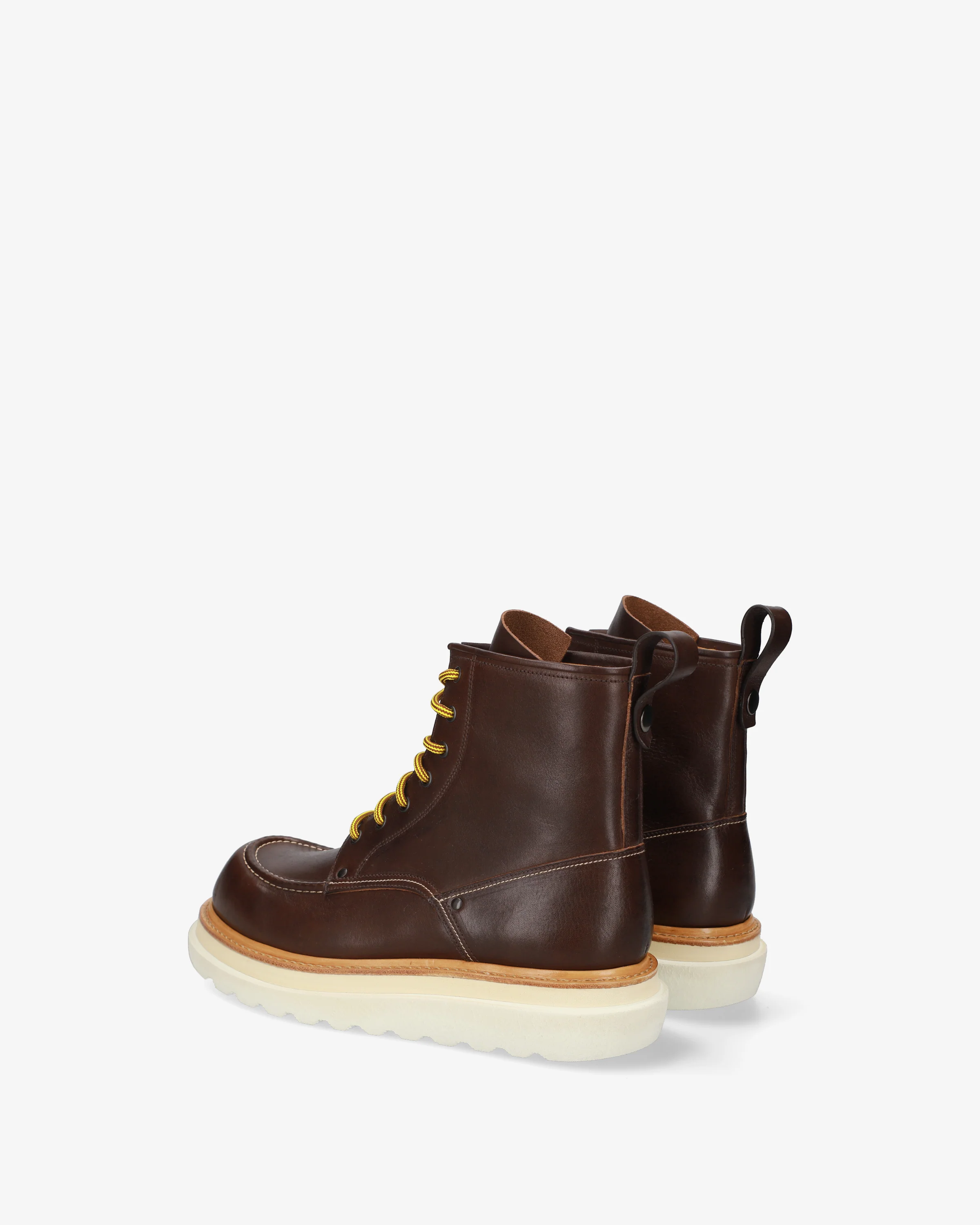 Lace-up leather ankle boots - Image 5