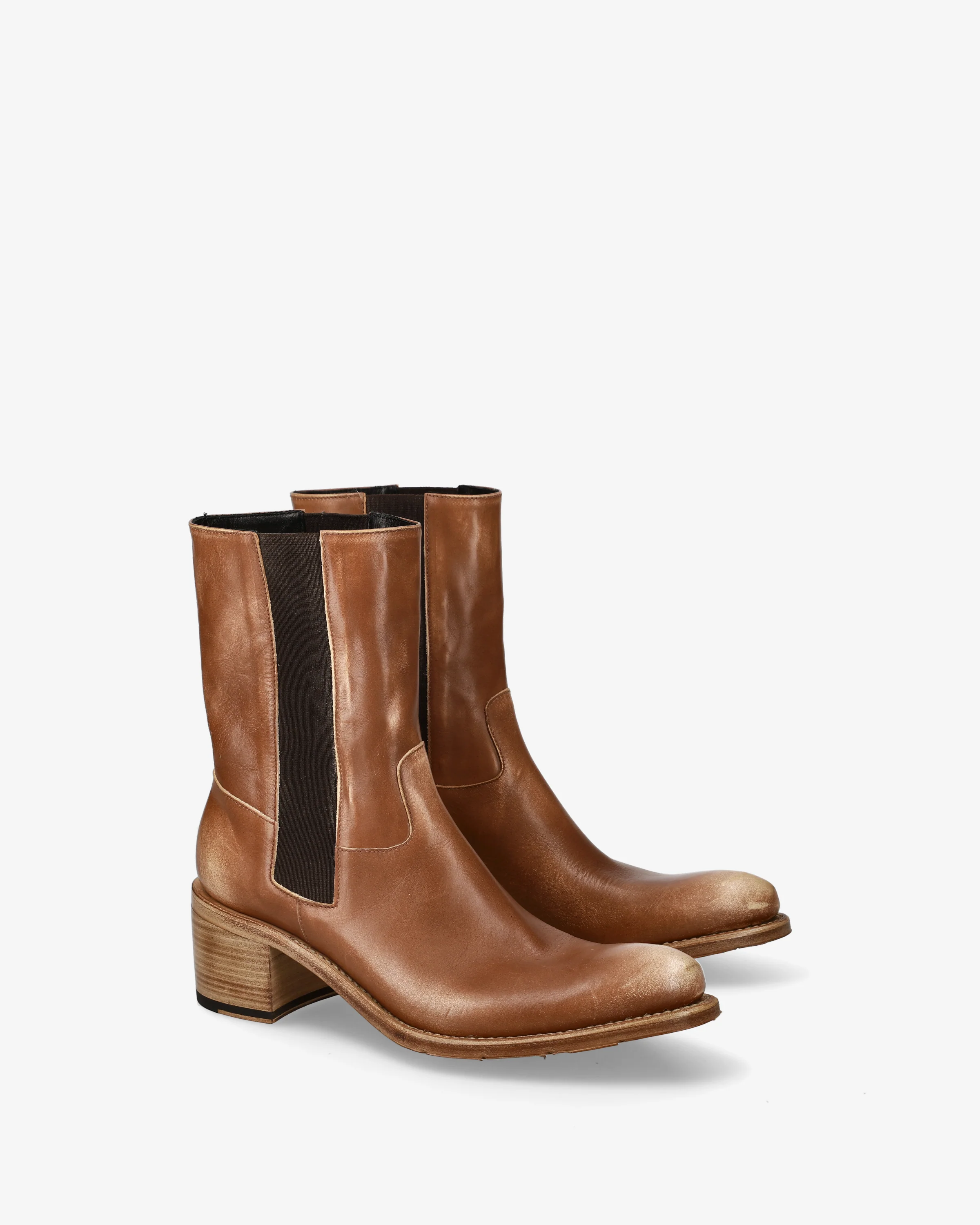 Stivaletti in Pelle Marrone - Image 4