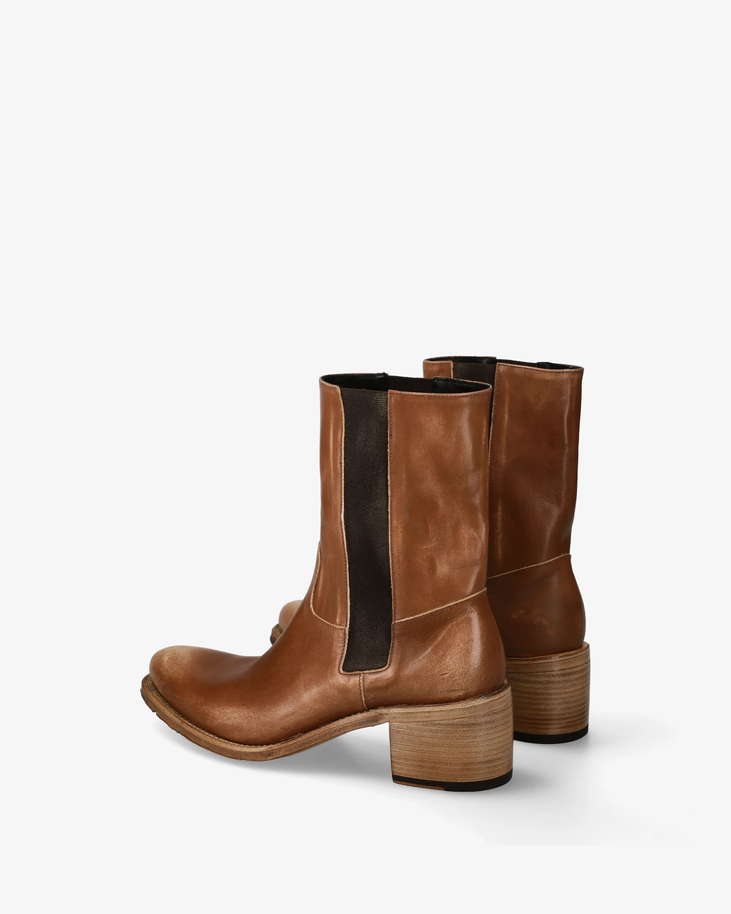 Stivaletti in Pelle Marrone - Image 5