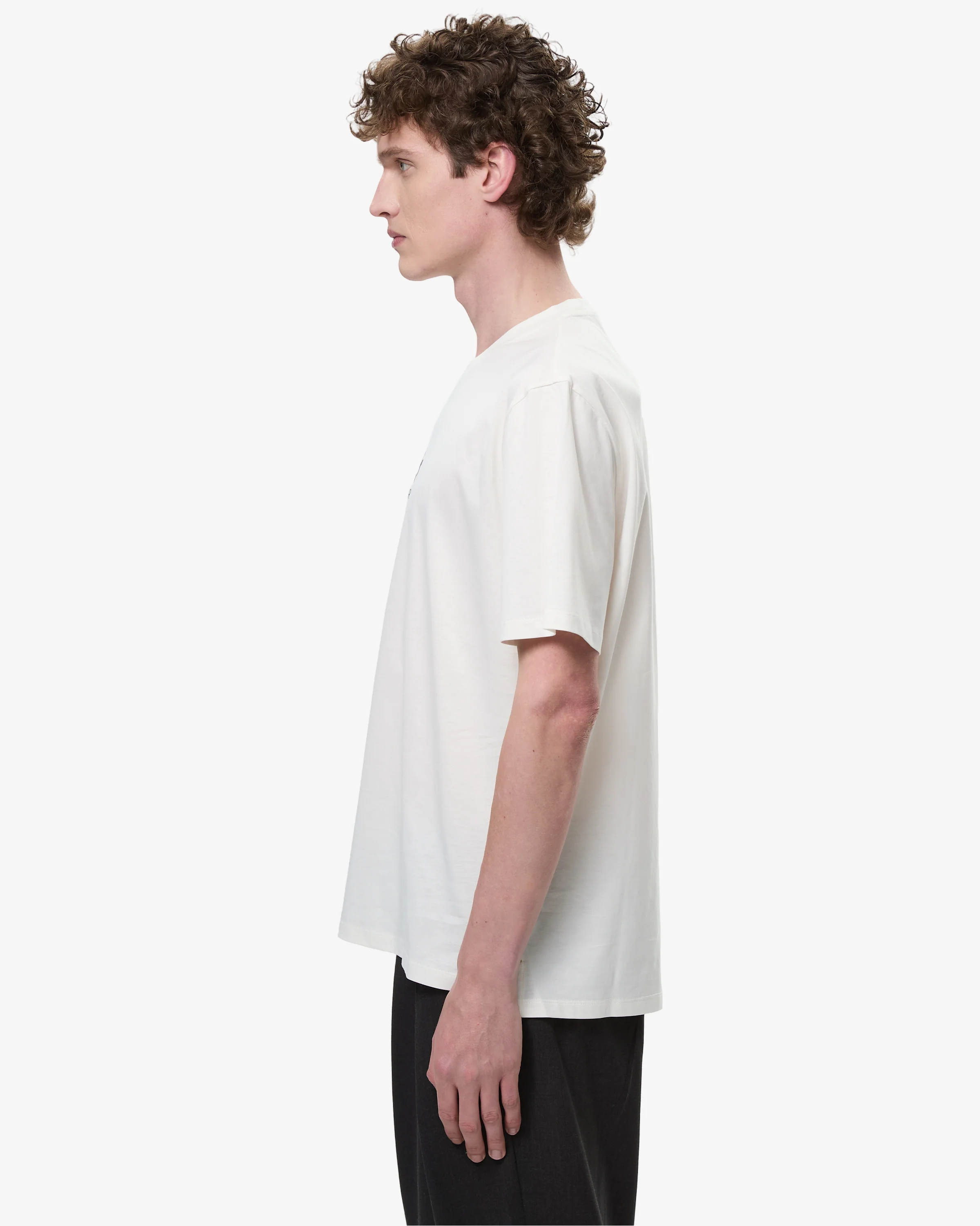 Cotton T-shirt with bonded details - Image 4