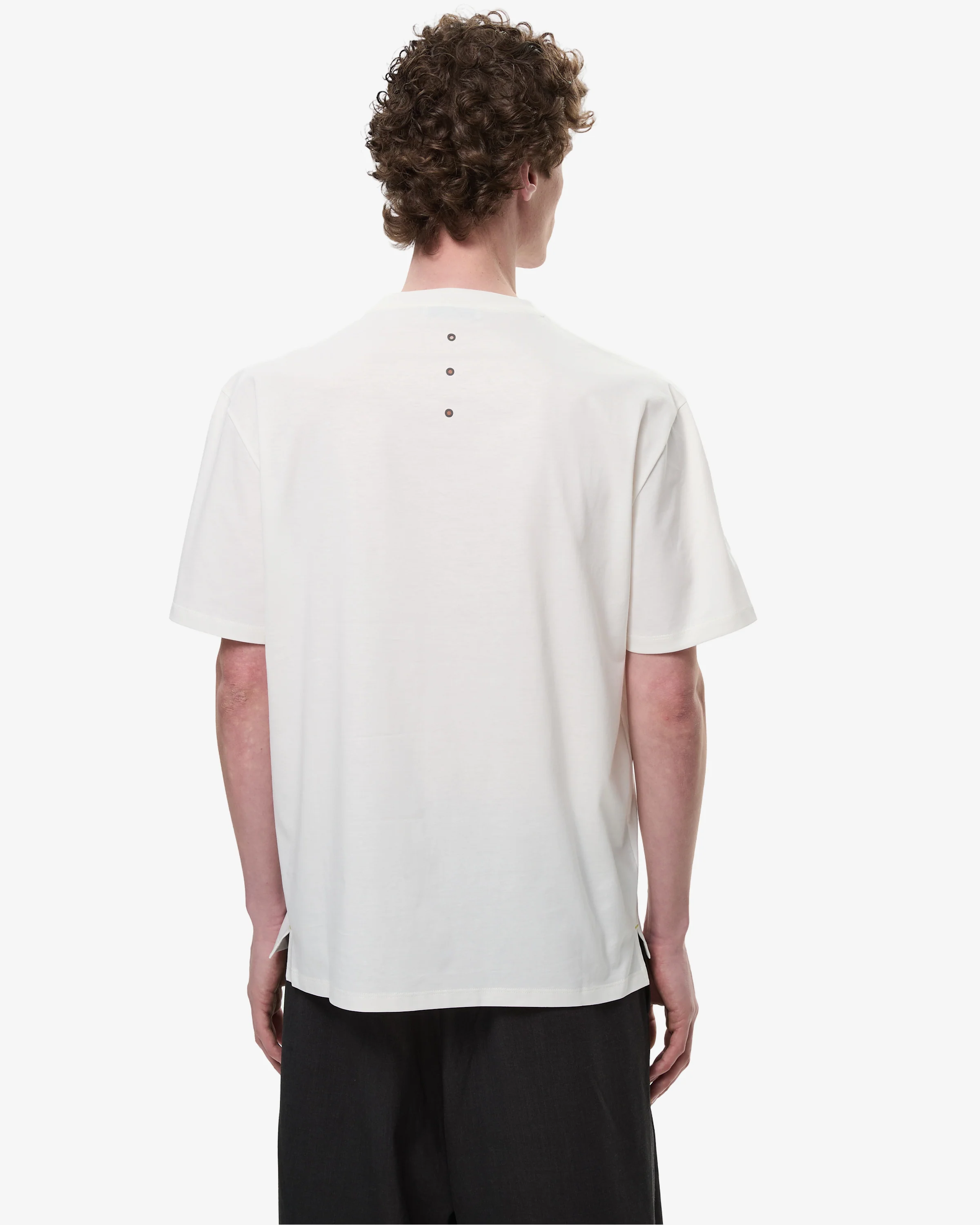 Cotton T-shirt with bonded details - Image 6