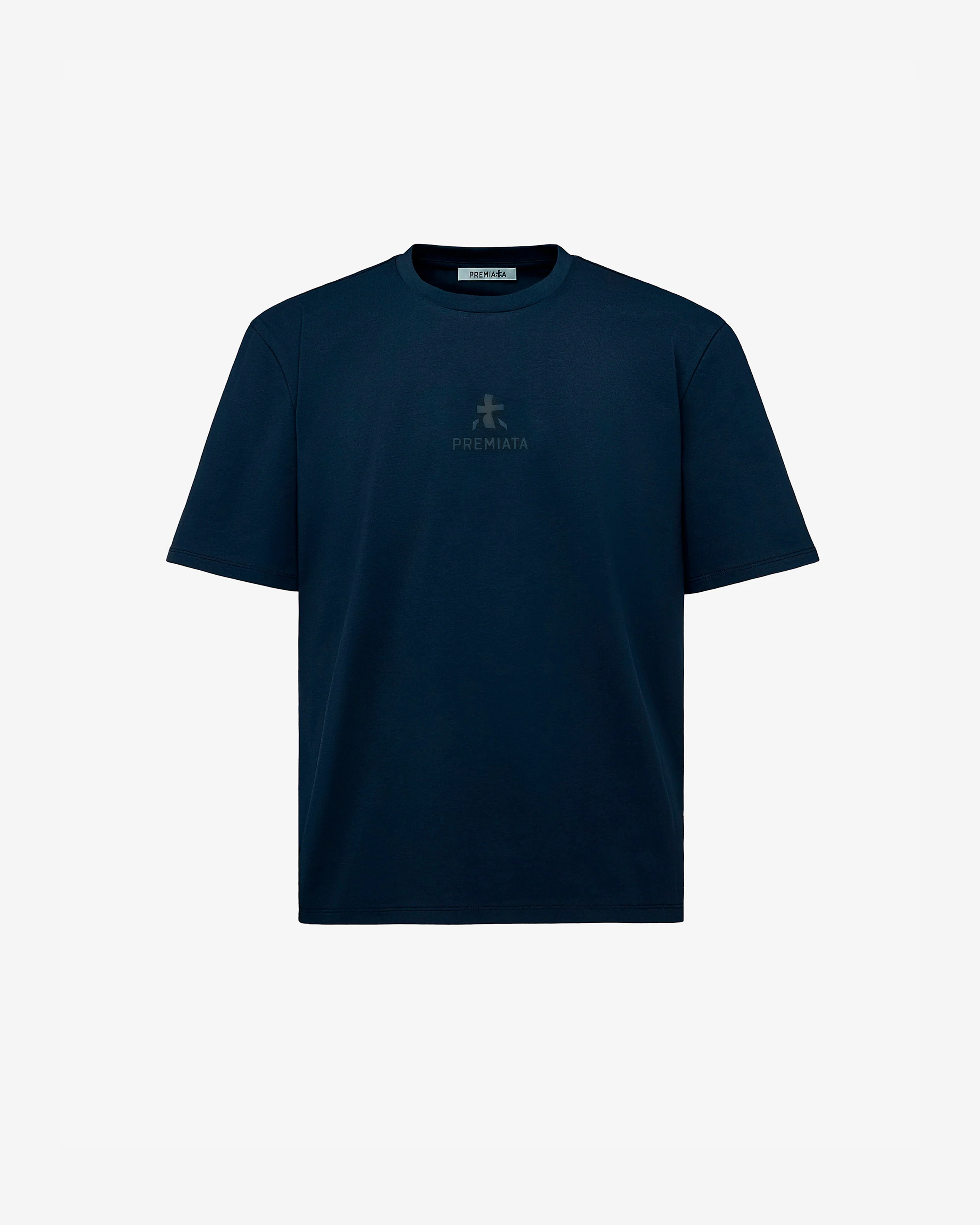Cotton T-shirt with bonded details