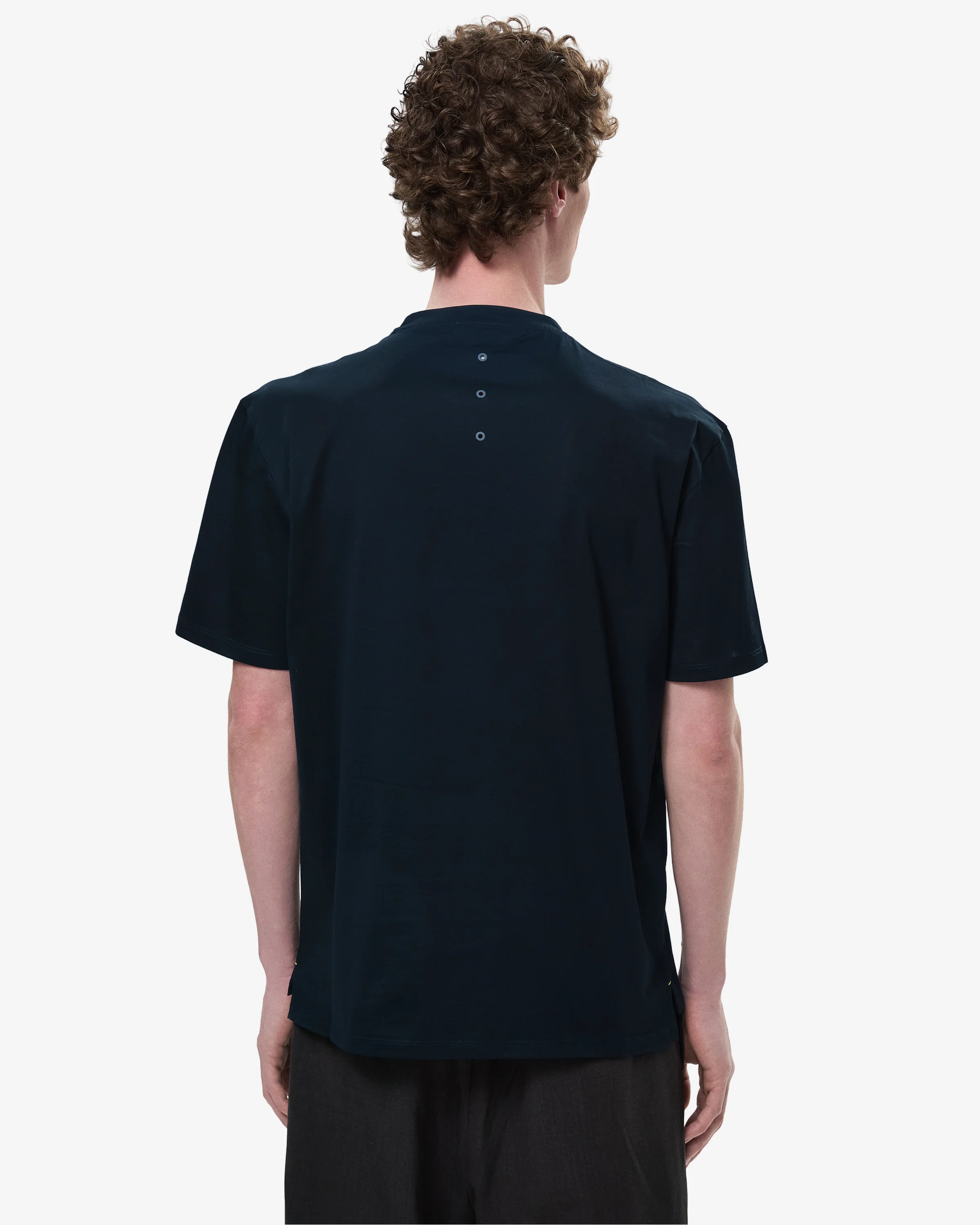 Cotton T-shirt with bonded details - Image 4