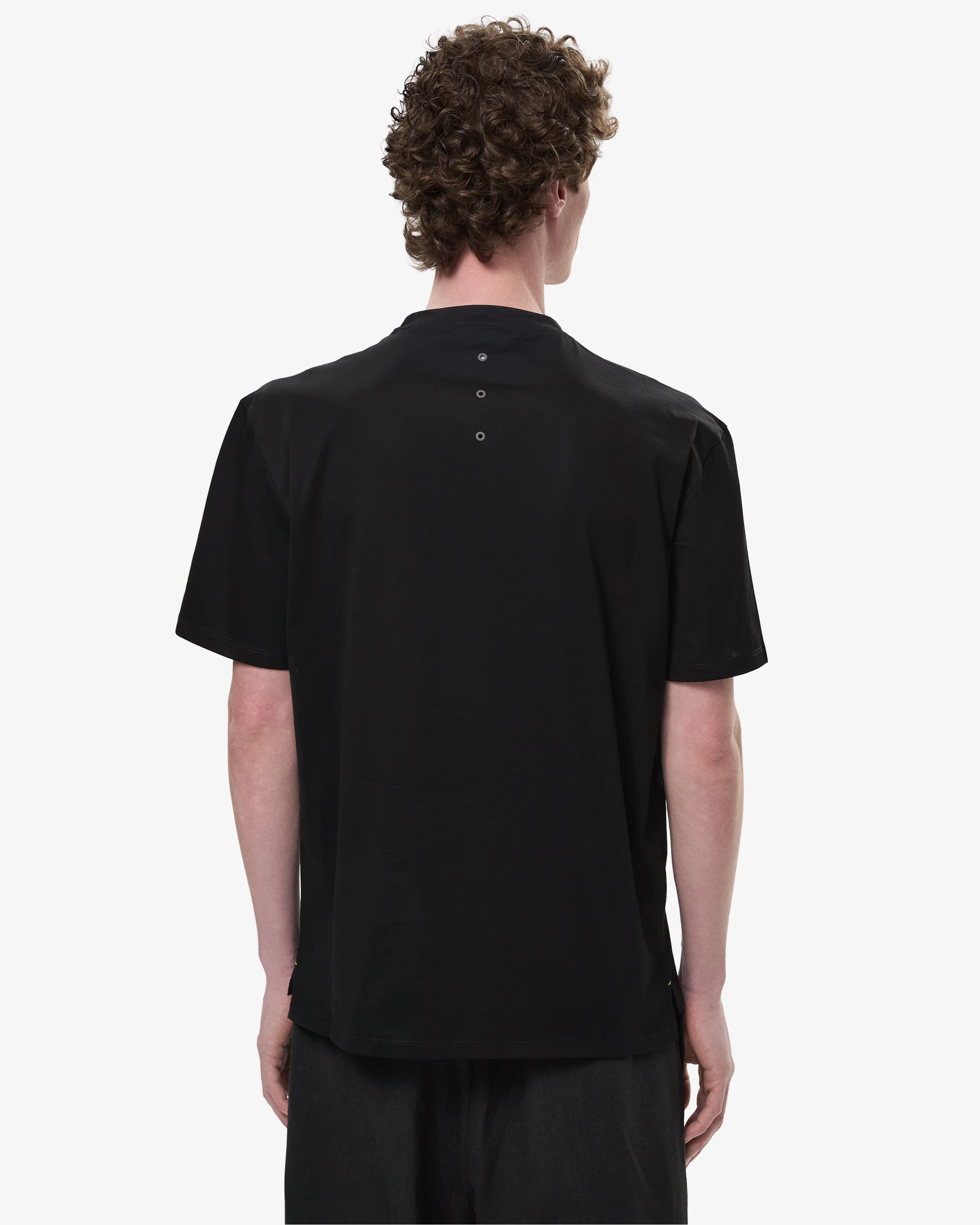 Cotton T-shirt with bonded details - Image 5