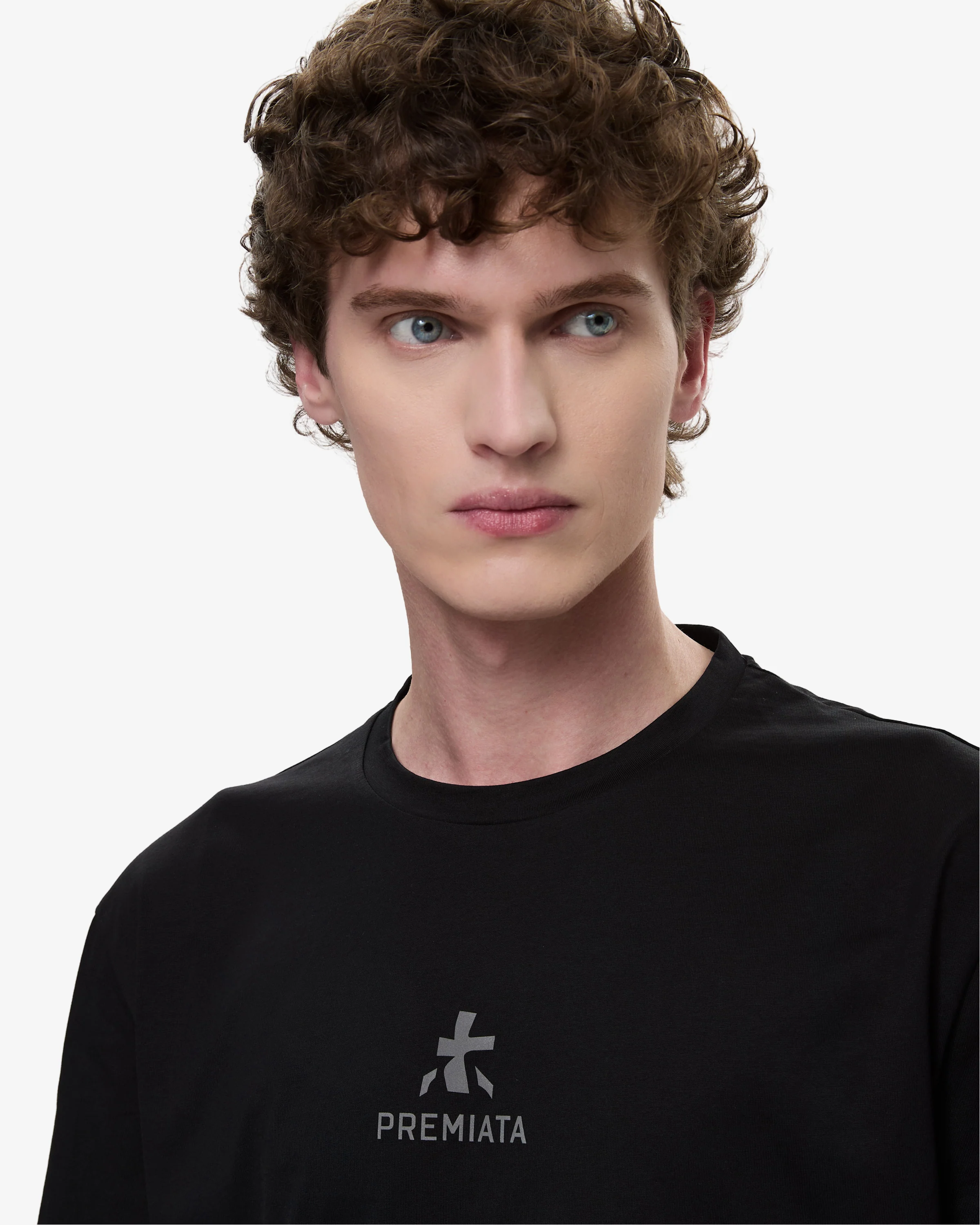 Cotton T-shirt with bonded details - Image 6