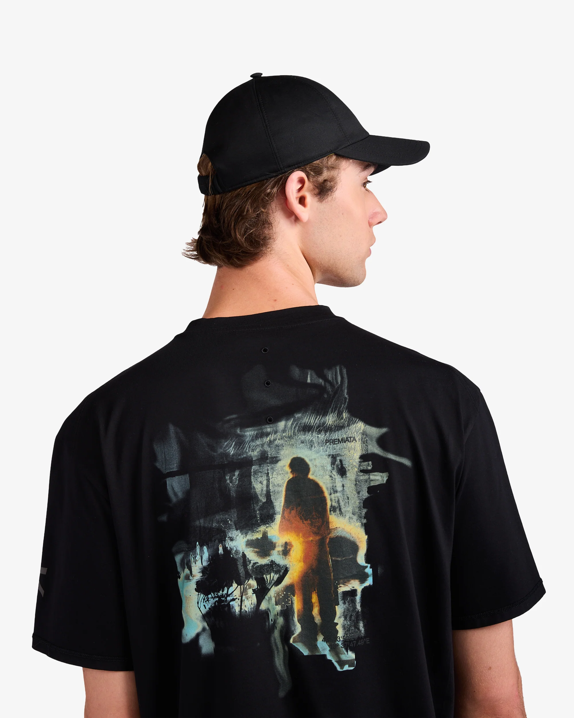 Cotton T-shirt with print - Image 2