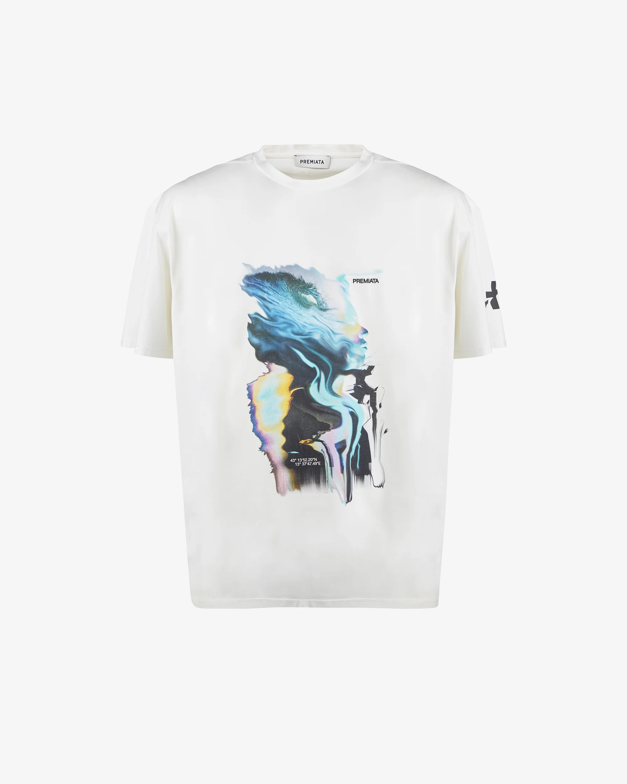 Cotton T-shirt with print