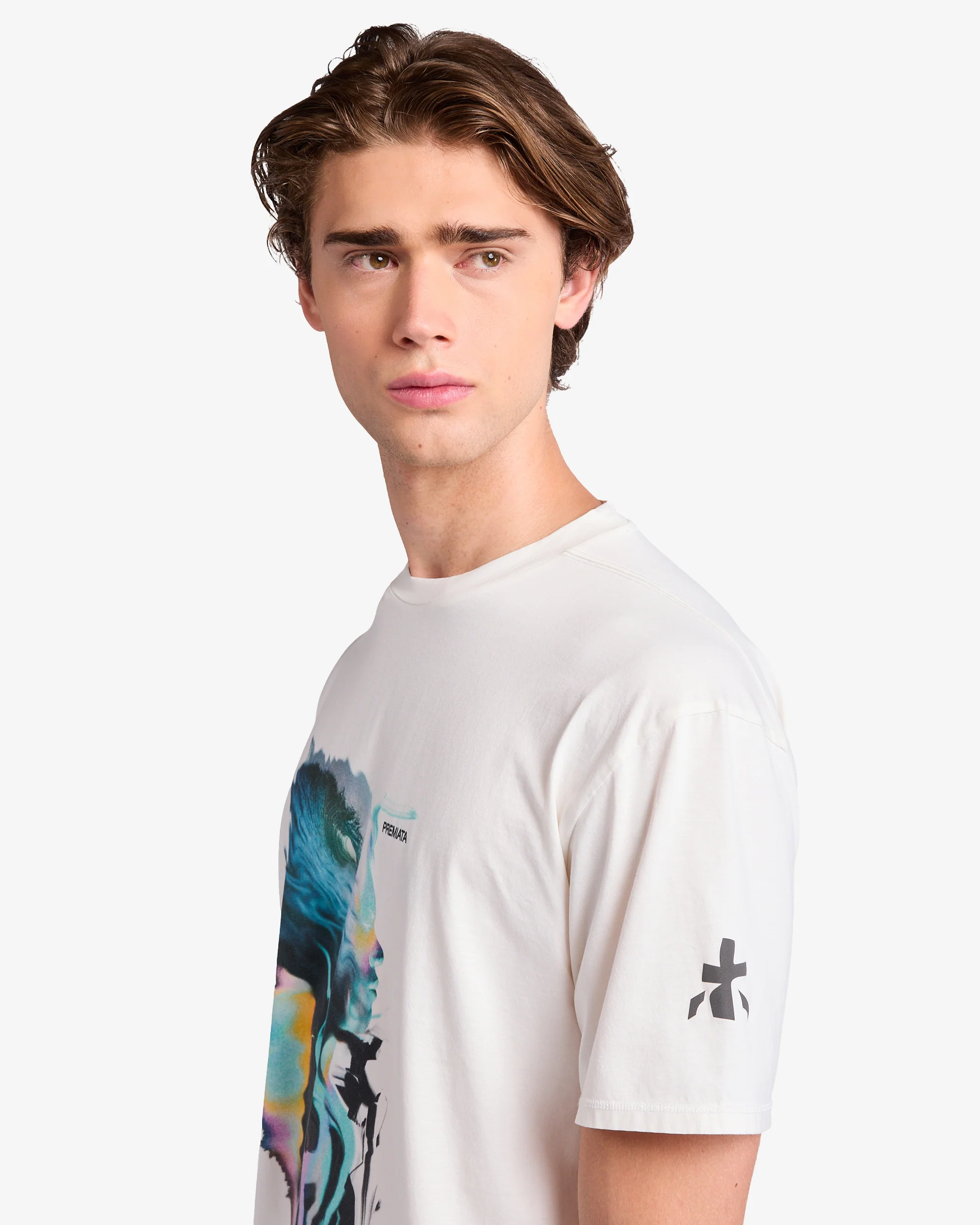 Cotton T-shirt with print - Image 2