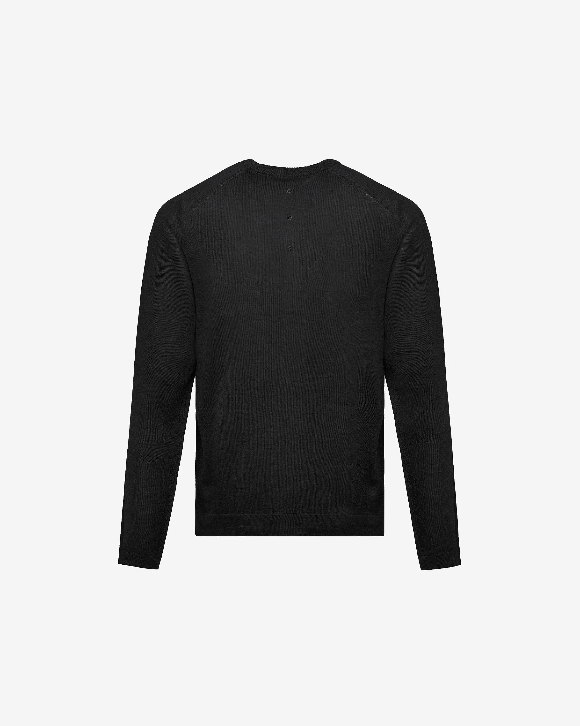 Wool and silk crew neck sweater - Image 3